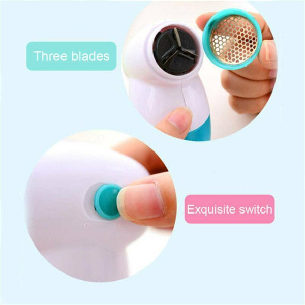 1/2X Portable Electric Lint Remover Fabric Shaver Defuzzer Shaver Easy Remove AU