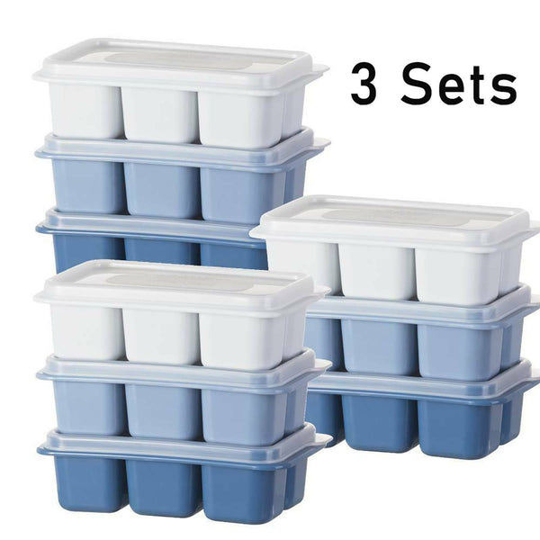 Up 9X Large Ice Cube Tray Mold with Lid Home Kitchen Ice Maker Jelly Tool Mould