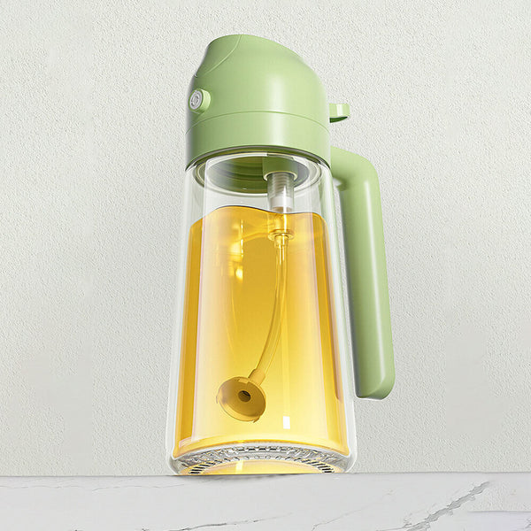 2 In 1 Spray Bottle Kitchen Cooking Oil Dispenser Dual-Purpose Sauce Sprayer