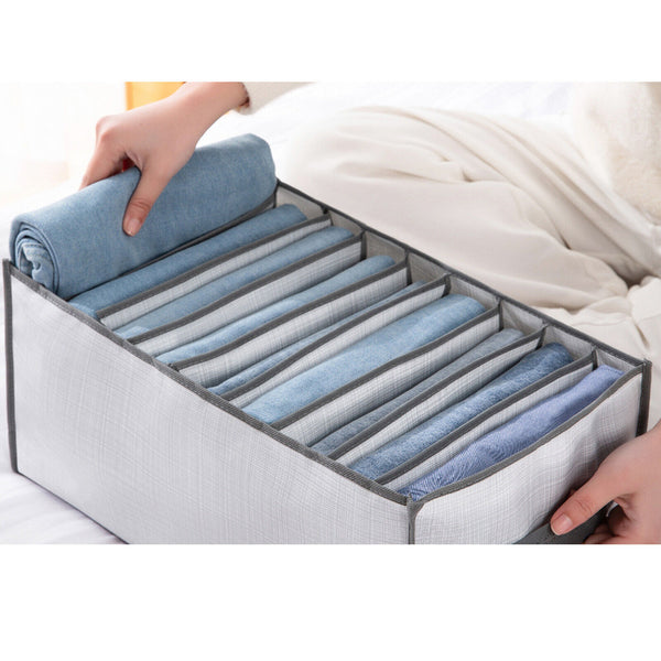 Pant Clothes Storage Box Clothes Storage Jeans Compartment Closet Clothes Drawer
