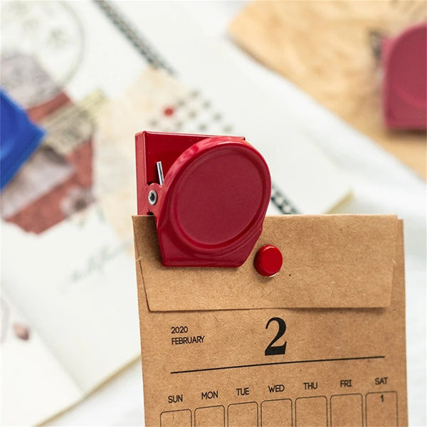 16XMagnetic Clips Fridge Strong Magnet Metal Clamp Note Photo Hanger Holder Hook