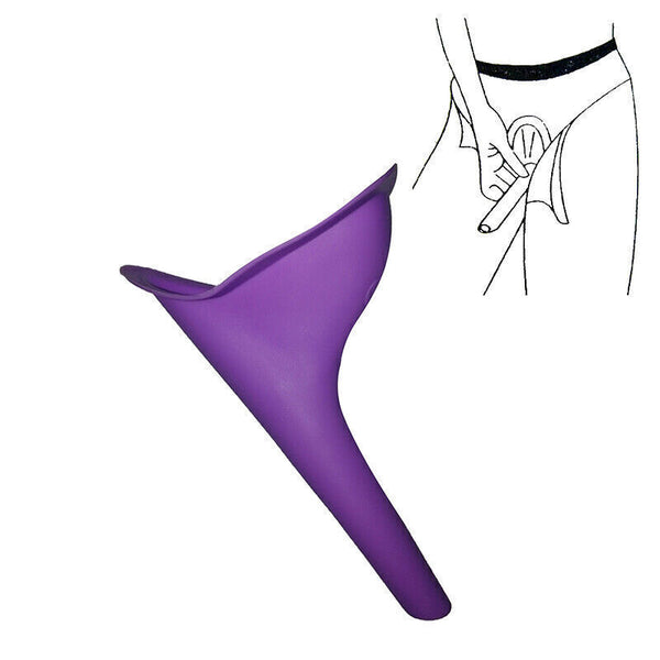 Portable Camping Female Her She Urinal Funnel Ladies Woman Urine Wee Loo Travel