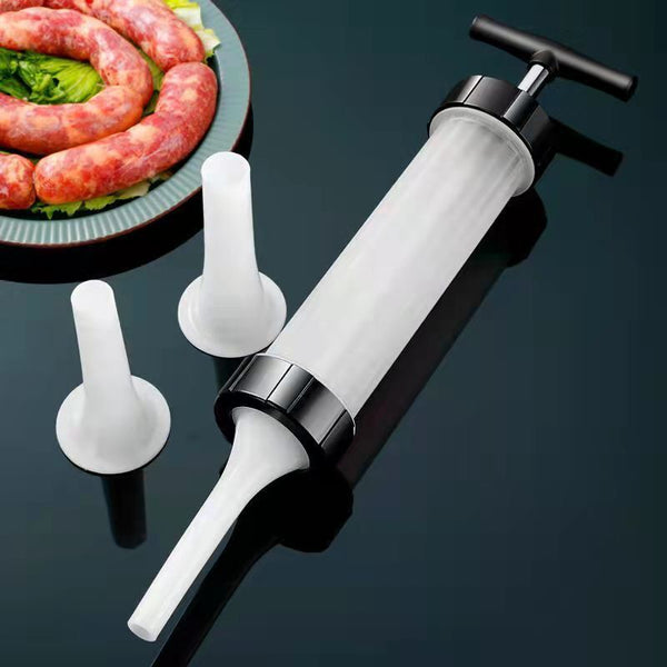 Sausage Machine Meat Filler Stuffer Salami Maker Funnel Hand Operated AU SELLER