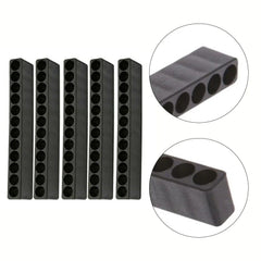 10/20PCS 12 Holes Hex Shank Storage Screwdriver Head-Bit Holder Holding Tool