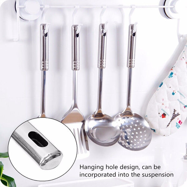 6pcs Stainless Steel Kitchen Utensil Cooking Tool Set Serving Spoon Cookware AU