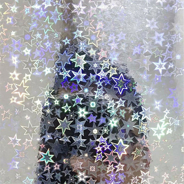 Reflective DIY Fishing Lure Sticker Holographic Adhesive Film Flash Tape