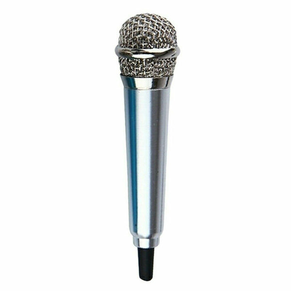 Mini Microphone Portable Vocal Instrument Mic for Mobile Phone Laptop Notebook A