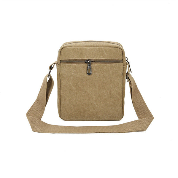Retro Men's Canvas Shoulder Messenger Bag Crossbody Satchel Travel Man's Bags AU