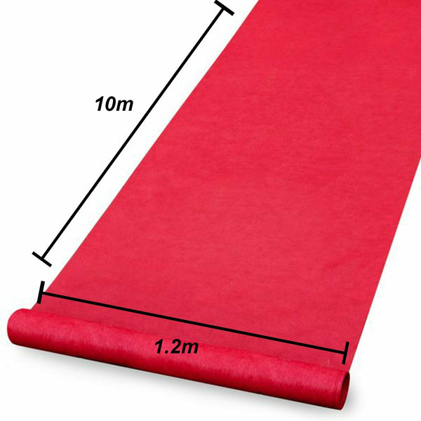 10M Red Carpet Aisle Runner Awards Night Casino Wedding Party Event Mats Decor A