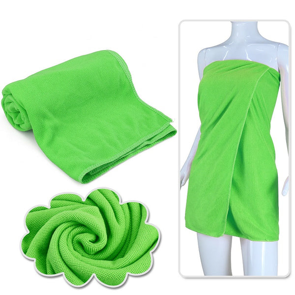 70x140cm Microfiber Bath Beach Towel Gym Sport Footy Travel Yoga Swimming Drying - Lets Party