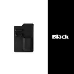 1PC Black Space Toothbrush Holder Shower Organizer Silicone Bathroom Storage Razor
