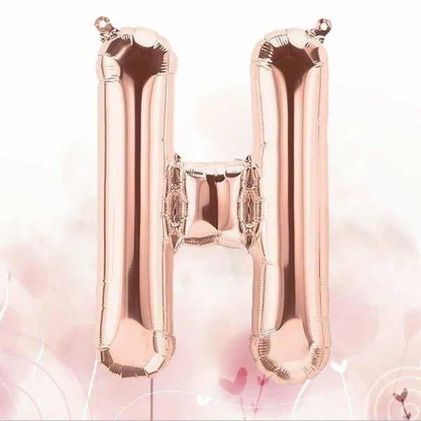 40cm Birthday Foil Balloons Letter Balloon Party Wedding Rose Gold 16