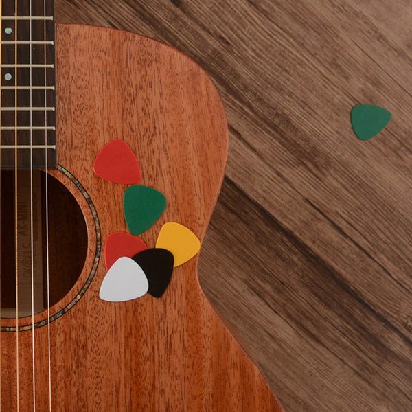 6PCS Acoustic Music Guitar Strings Steel Premium Light Universal Guitar Picks AU