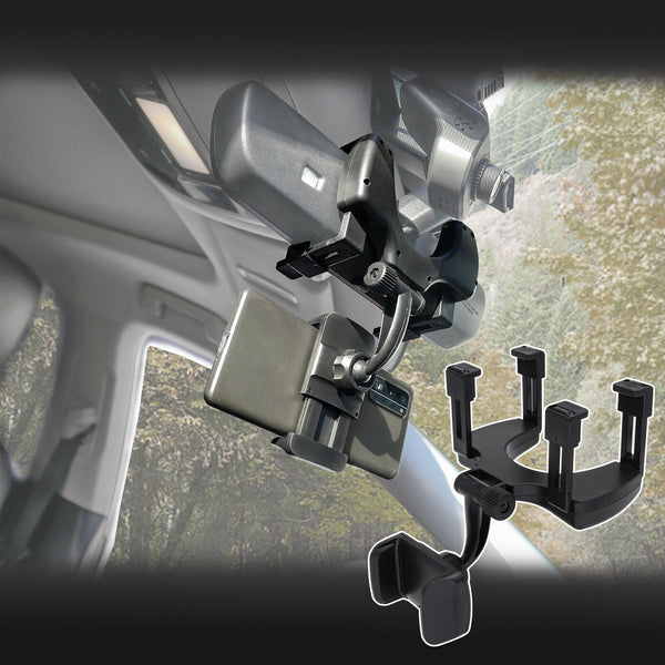 Universal 360° In Car Mobile Phone Holder Rear View Mirror Mount Cradle Stand AU