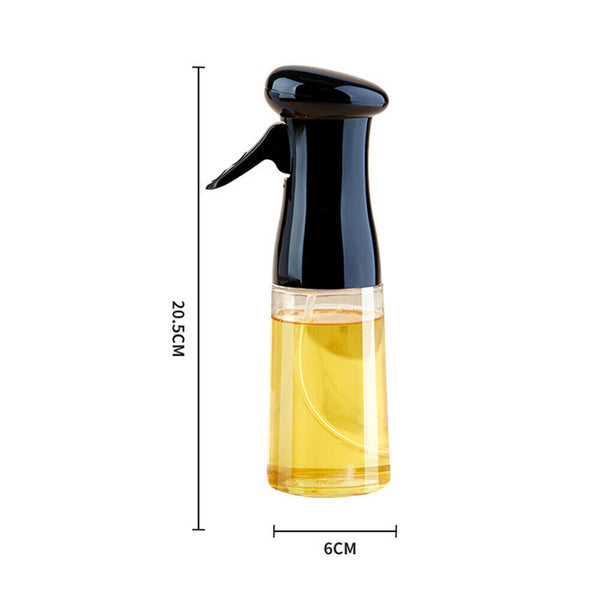 Oil Sprayer Mister 210 ML Spray Bottle Refillable Oil Dispenser Cooking BBQ Tool - Lets Party