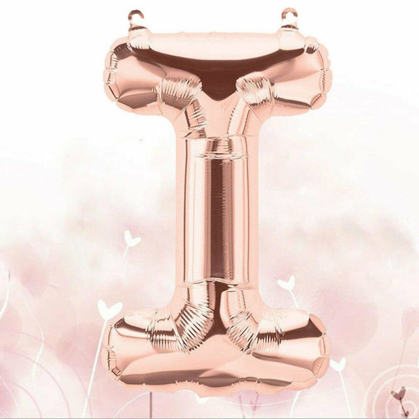 40cm Birthday Foil Balloons Letter Balloon Party Wedding Rose Gold 16