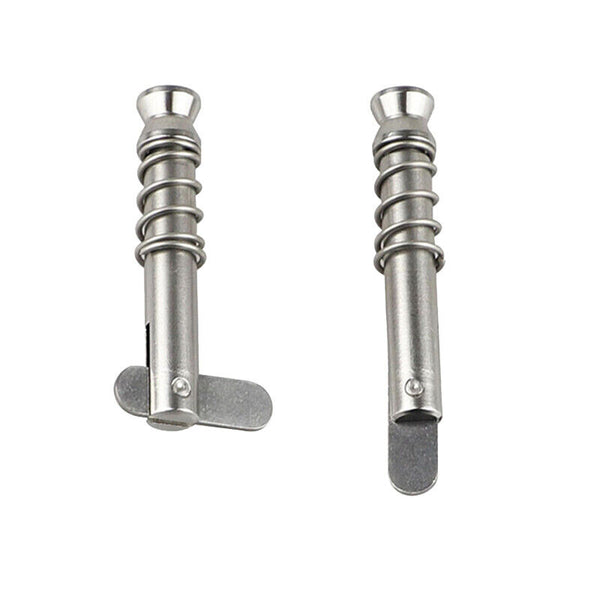 2x Quick Release Pins for Deck Hinge Boat Bimini Top Fitting 316 Stainless Steel