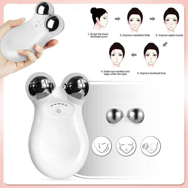 Microcurrent Face Skin Tightening Lifting Device Facial Beauty Machine AU Stock