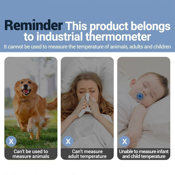 IR Infrared Thermometer Food Pizza BBQ Oven Laser Sensor Digital Temperature Gun