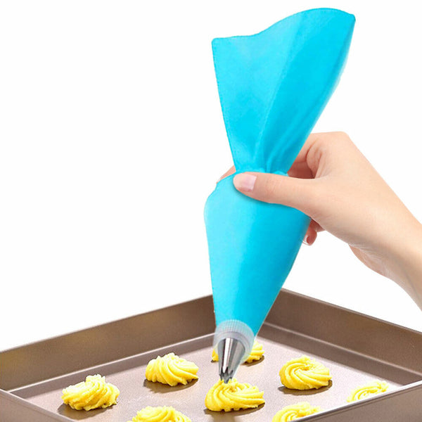 4 Size Cake Decorating Tool Icing Piping Silicone Pastry Bag DIY Reusable Cream