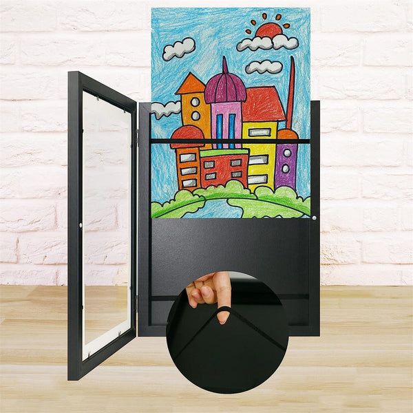 Kids Art Frames Children Art Projects Wooden Artwork Display 150 Pictures Hold A