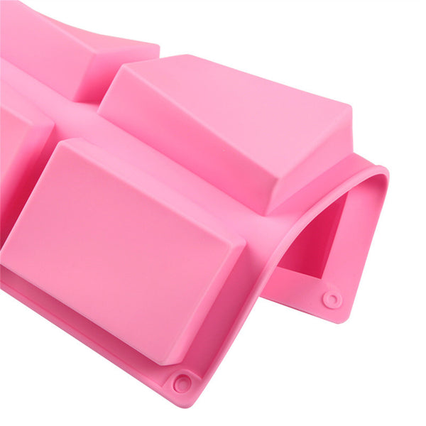 Silicone Soap Mould DIY Handmade Soap Making Rectangle Shape Molds AU
