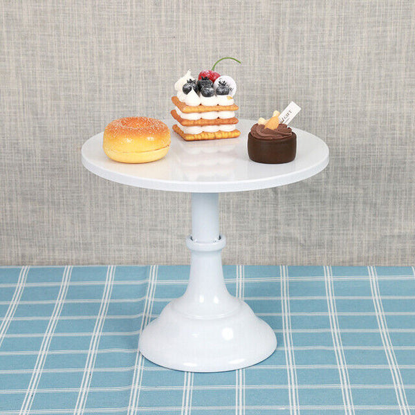25cm Cake Stand Gold Iron Cupcake Wedding Dessert Bar Party Pedestal Fruit Tray
