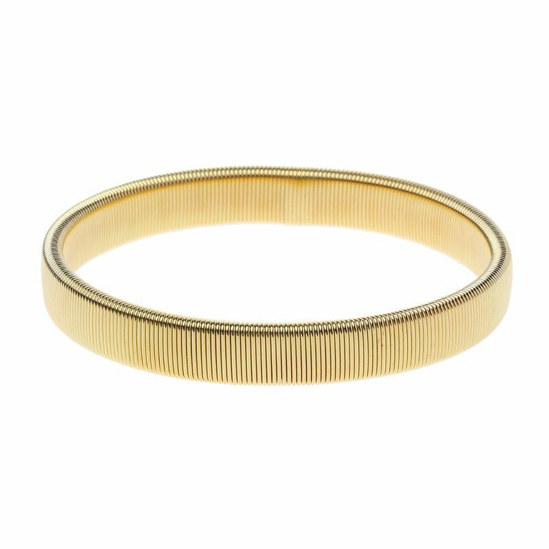 Unisex Gold Anti-Slip Shirt Sleeve Holders Fashion Elastic Armbands Hold Ups Garter - Lets Party