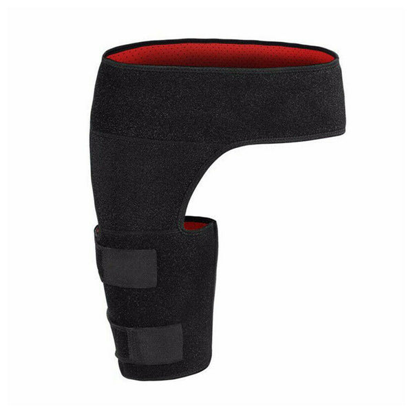 Hip Brace - Compression Groin Support Wrap for Sciatica Pain Relief Thigh L+R AU - Lets Party