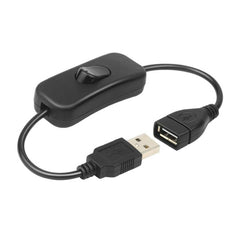 USB Male to Female Extension Cable With ON/OFF Switch Toggle Power Control
