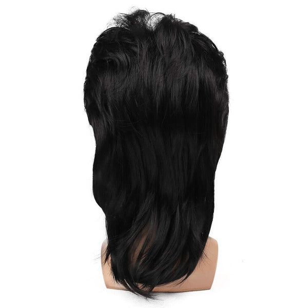 Mullet Wig Hair Costume Party Dress Up 70s 80s Aussie Bogan Rock - Golden Blonde