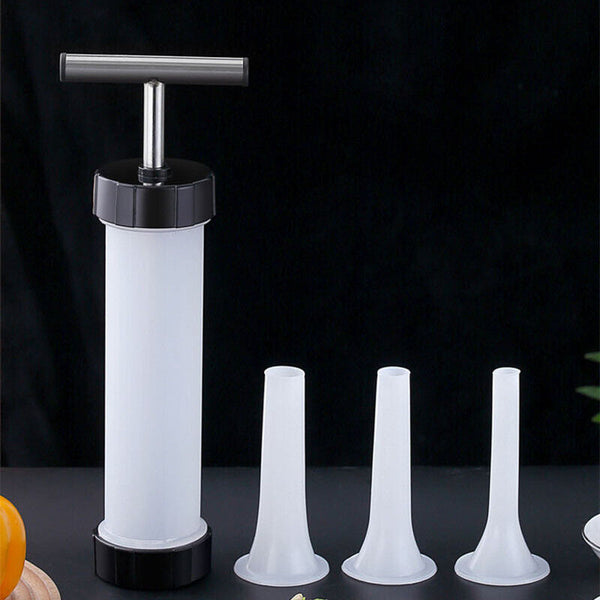 Sausage Machine Meat Filler Stuffer Salami Maker Funnel Hand Operated AU SELLER