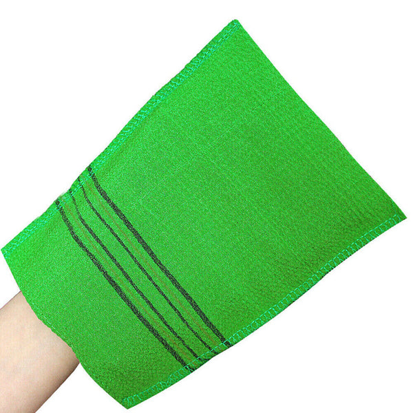 4PCS Exfoliating Mitten Scrub Bath Towel Viscose Italy Korean Washcloth