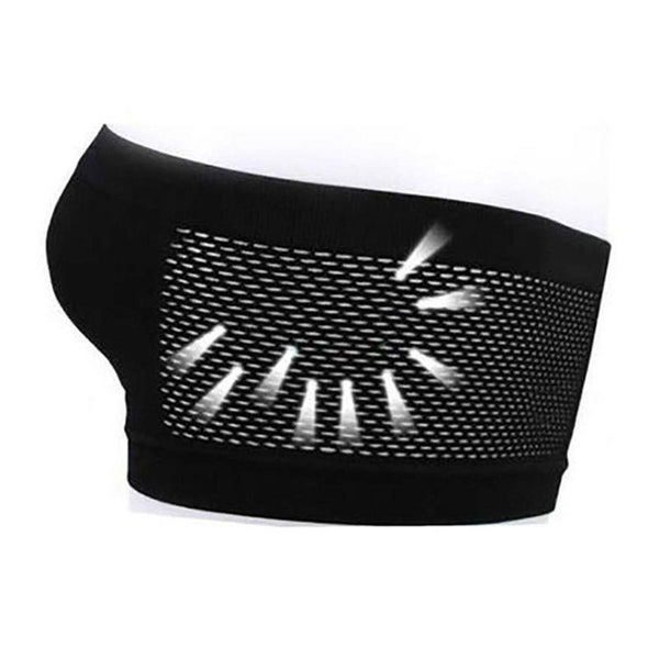 Women's Strapless Seamless Crop Top Vest Breathable Sports Bra Tube Lady Bandeau