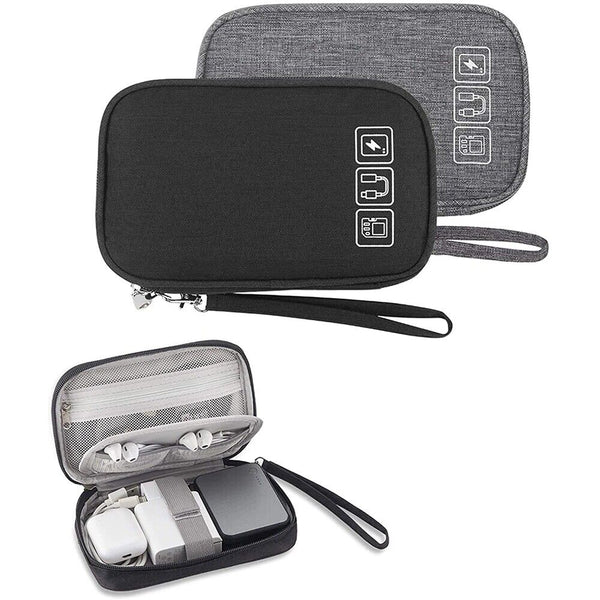 Electronic Accessories Cable Bag Organizer Travel Pouch Storage Cases Charger AU