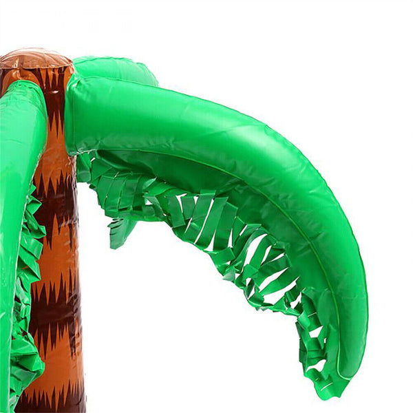 2PCS Palm Tree Hawaiian Party Supplies Beach Pool Decor Blow Up 90cm Inflatable