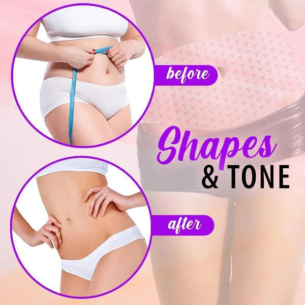 Burn Up Belly Burning Sticker Shaping Patch Fat Loss Quick Slimming Patch