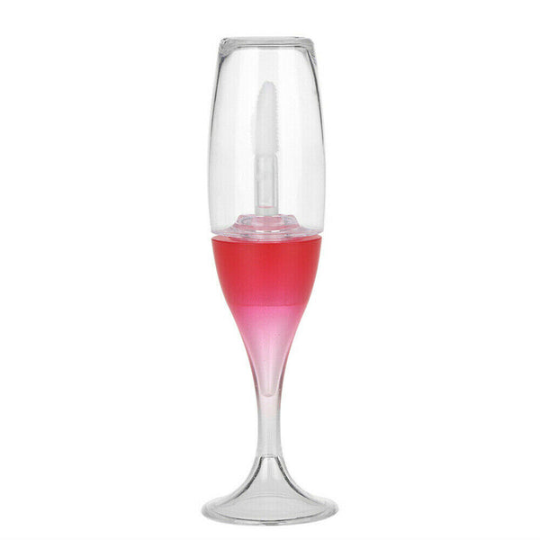 5/10Pcs 8ml Lip Gloss Tube Wine Glass Shaped Lipstick Container Lip Balm Bottle - Lets Party