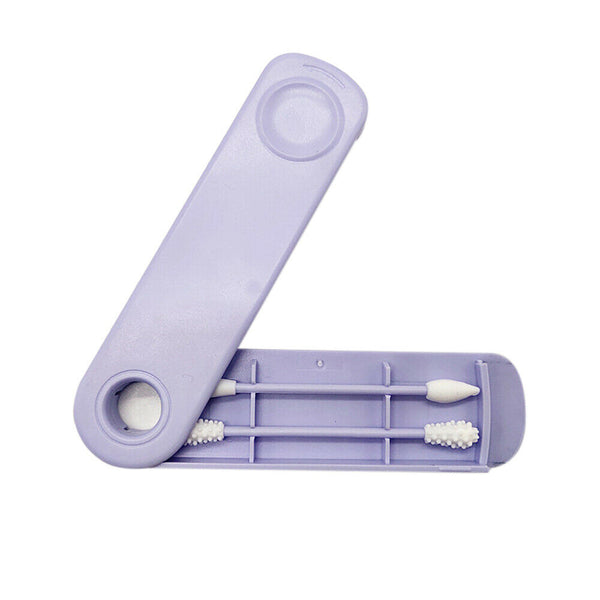 Reusable Cotton Swab Ear Cleaning Cosmetic Safety Silicone Cotton Buds Sticks - Lets Party