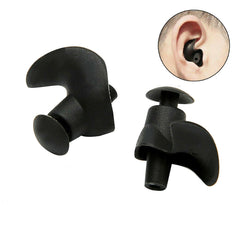 2x Waterproof Swimming Diving Ear Plugs Kids Adults Silicone Sports Reusable