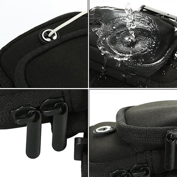 Mobile Phone Holder Bag Arm Band Sports Running Jogging Gym Exercise Pouch Case