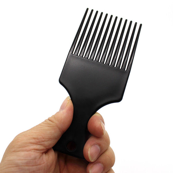 Afro Wide Tooth Comb Detangle Hair Salon Wig Detangler Teeth Pocket Combs