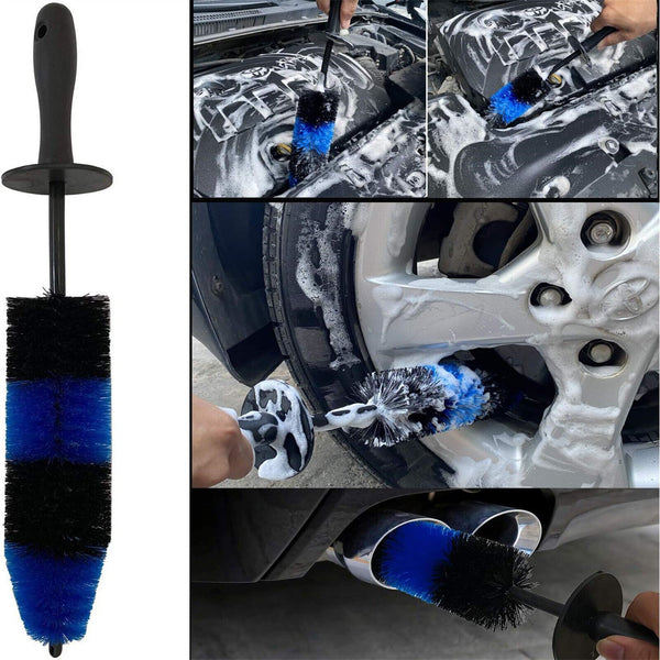 11X Car Wheel Tire Brushes Set Clean Detailing Kit Wheel Rim Cleaning Wash Mitt