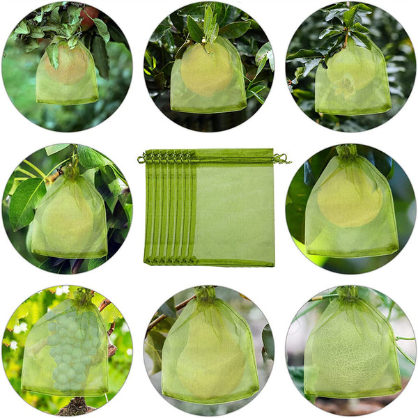 Fruit Net Bags Agriculture Garden Vegetable Protection Mesh Insect Proof
