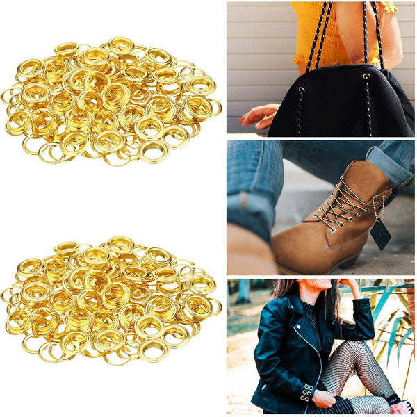 Tarp Repair Kit Grommet Eyelet Punch Set 50 100 200 Tarpaulin Awning Tent AU