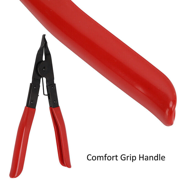 Circlip Spring Snap Ring Pliers Carbon Steel Retaining Plier Remover Tool New SH - Lets Party