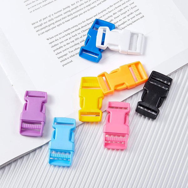 25MM Plastic Quick Side Release Buckles Webbing Strapping Buckle Clips Ddjuster