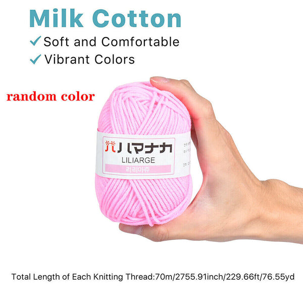 179PCS Beginner Crochet Hooks Kit 5 Roll Yarn Knitting Needles Sewing Tools Set