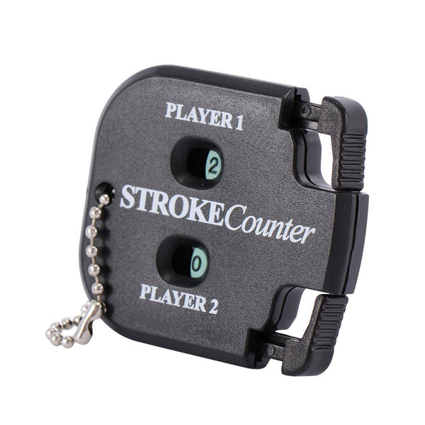 Golf Counter Black Shot Stroke Putt Score Count Two Digit Scoring Keeper