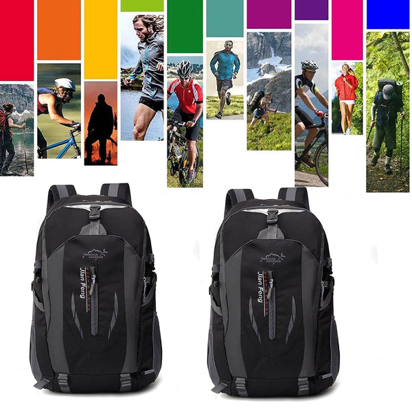 40L Large Waterproof Hiking Camping Bag Travel Backpack Outdoor Luggage Rucksack